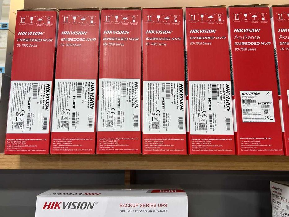Видеорегистраторы Hikvision NVR — широкий ассортимент