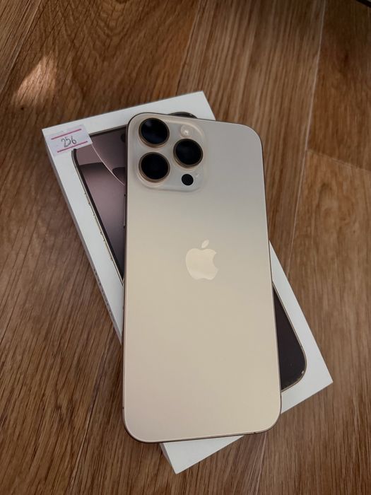 IPHONE 16 Pro Max золотистый
