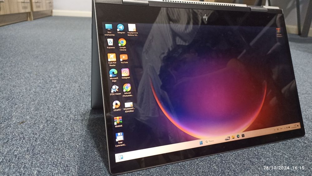 notebook hp ekran sensr