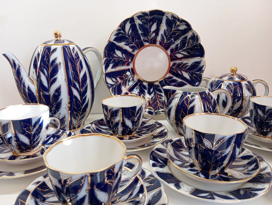 Руски порцелан. Сервиз.