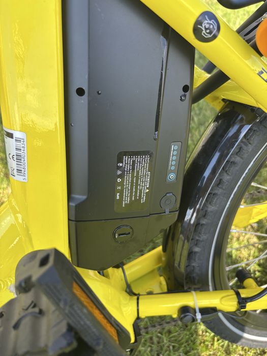 Bicicleta electrica pliabila Devron 20126 | mid drive | sub 500km rulati