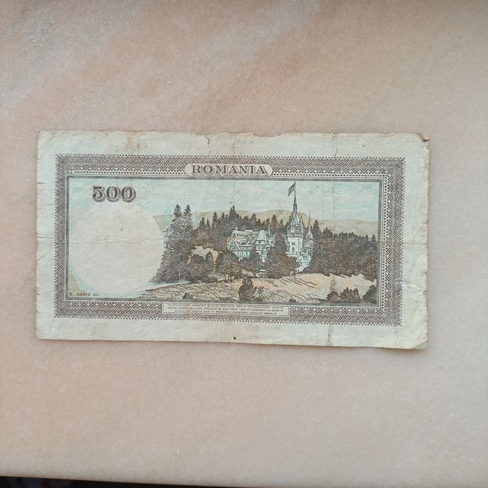 Bancnota veche 500 lei