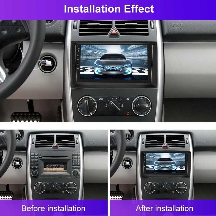 Мултимедия за Mercedes B200 W906 W639 Vito Viano W169 W245 Навигация