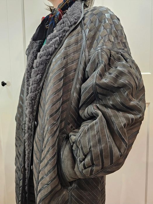 Cojoc/palton damă din blană de oaie