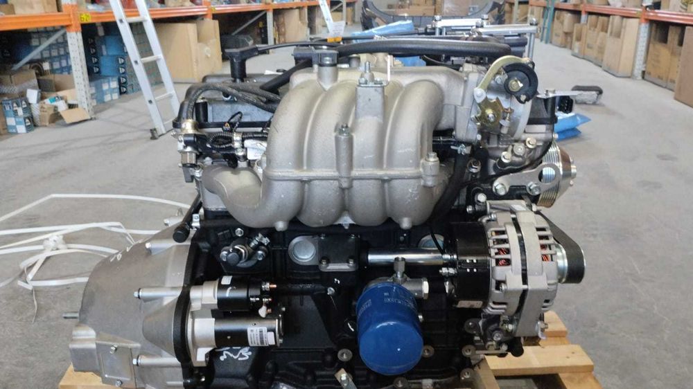 Двигатель в сборе 409 инжекторный для а/м УАЗ, 2 катушки