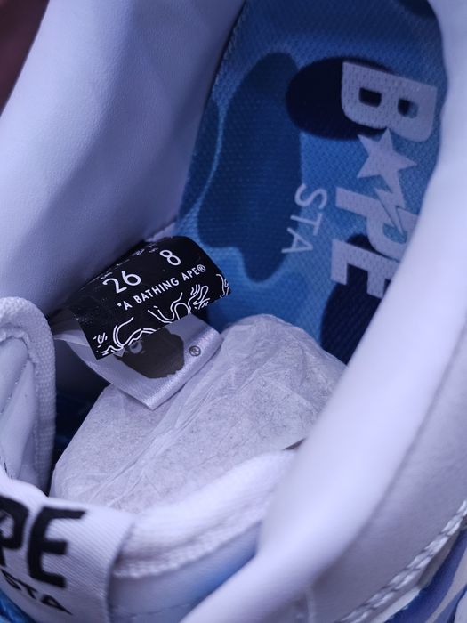 Bapesta Camo Blue mărimea 42