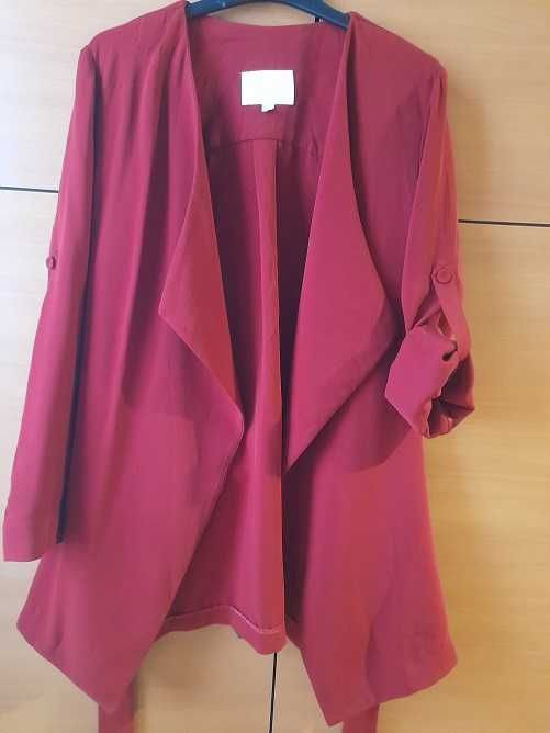 Bleizer lung Vero Moda culoare rosu-visiniu  38-40