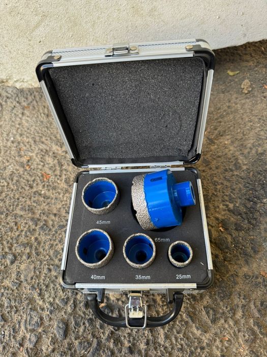 Set 5 Carote Diamantate M14 pentru Gresie, Faianță și Porțelan