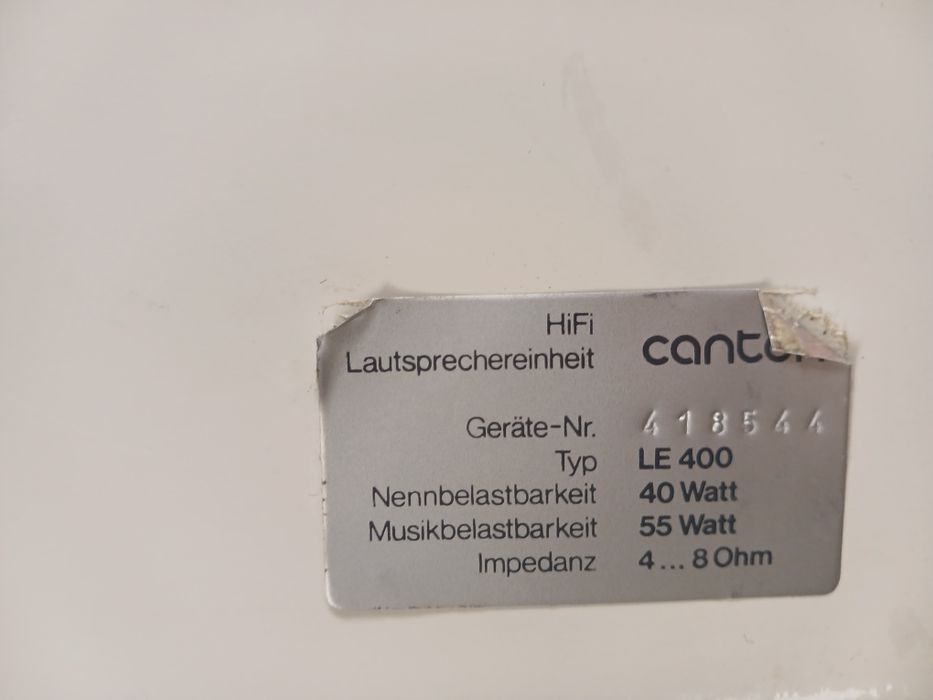 Vând boxe Canton LE 400