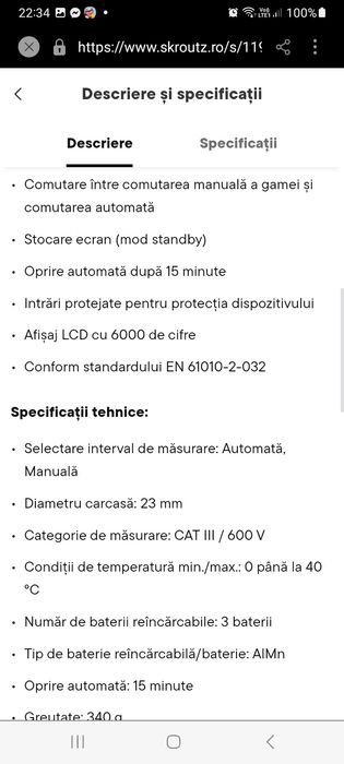 Clampetru AC/DC- 660 A