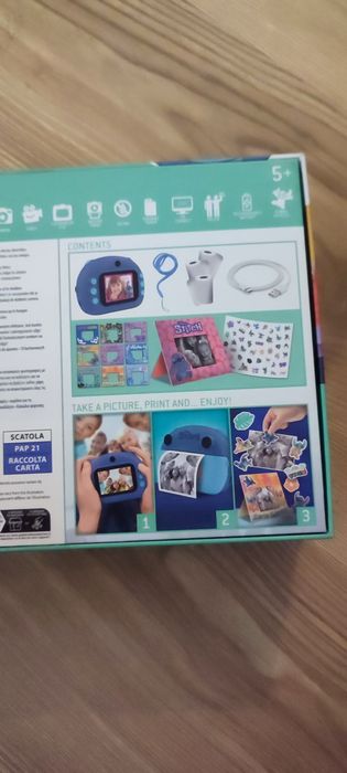 Aparat foto instant Disney Stitch, Lisciani, nou sigilat,