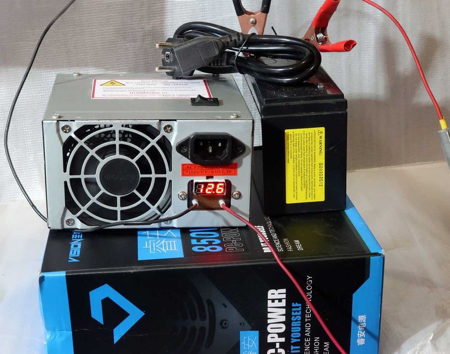 Зарядное устройство для автомобильных аккумуляторов 12V/10A