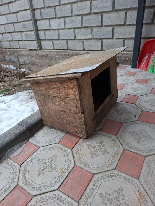 будка для собаки тёплая, прочная
