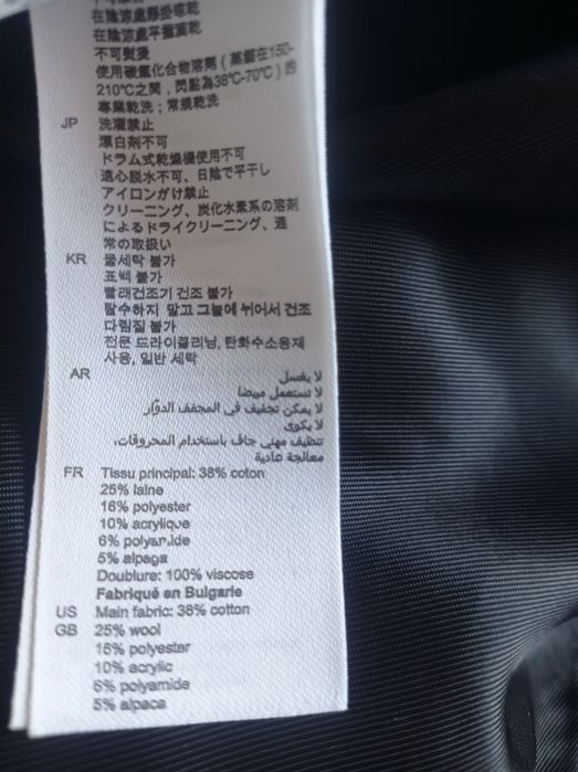 Палто Sandro 38 М