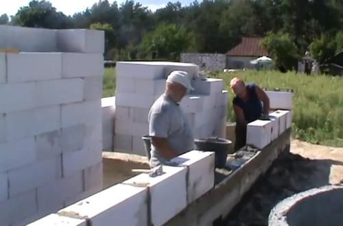 Бригада строителей каменщики бетонщики штукатуршики строим дома