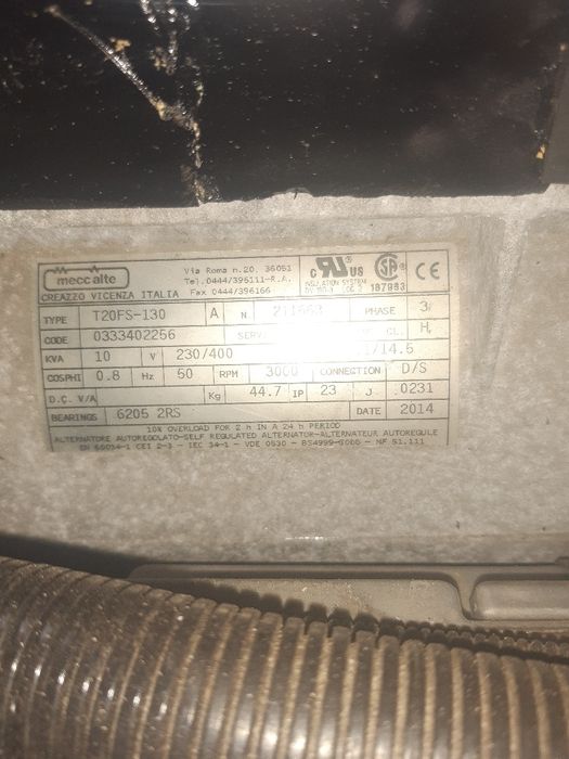 Generator diesel Pramac S 9000