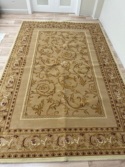 Золотисто-кремовый ковер 3х2