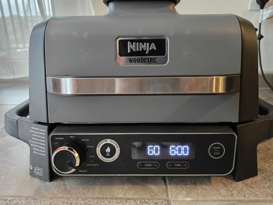 Gratar Slow-cooker Deshidrator Air-Fryer Ninja Woodfire OG701EU 2400 W