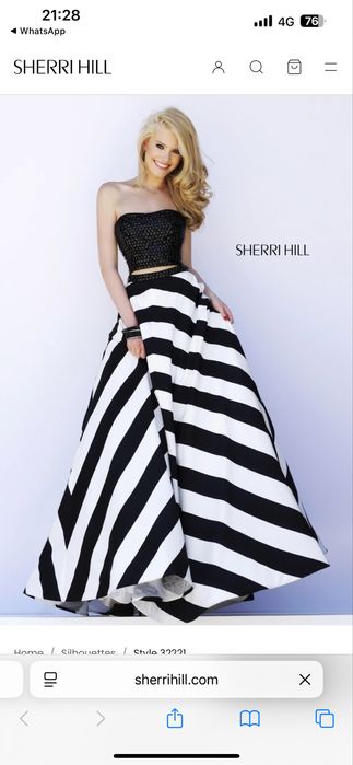 Роскошное вечернее платье Sherri Hill