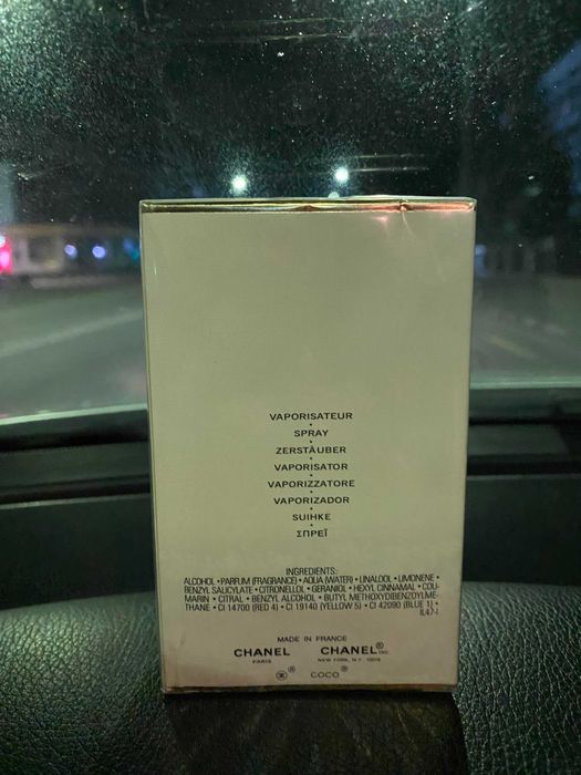 Parfum coco-chanel. Nou!