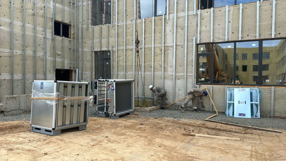 Все виды работ вентиляции г.Алматы