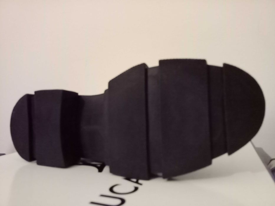 Ghete Luca di Gioia piele naturala, rosii