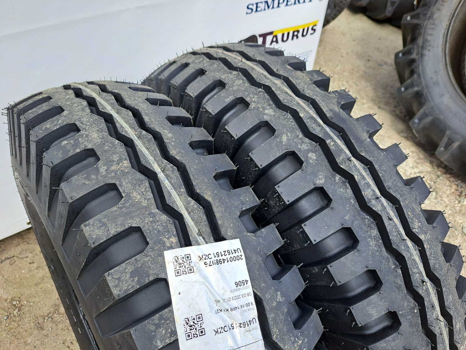 Anvelope noi marca OZKA 9.00-16 cu 14 pliuri cauciucuri REMORCA