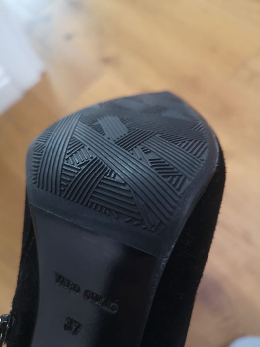 Cizme piele intoarsa Musette Vivian