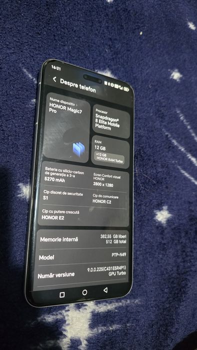 Honor magic 7 pro 12/512