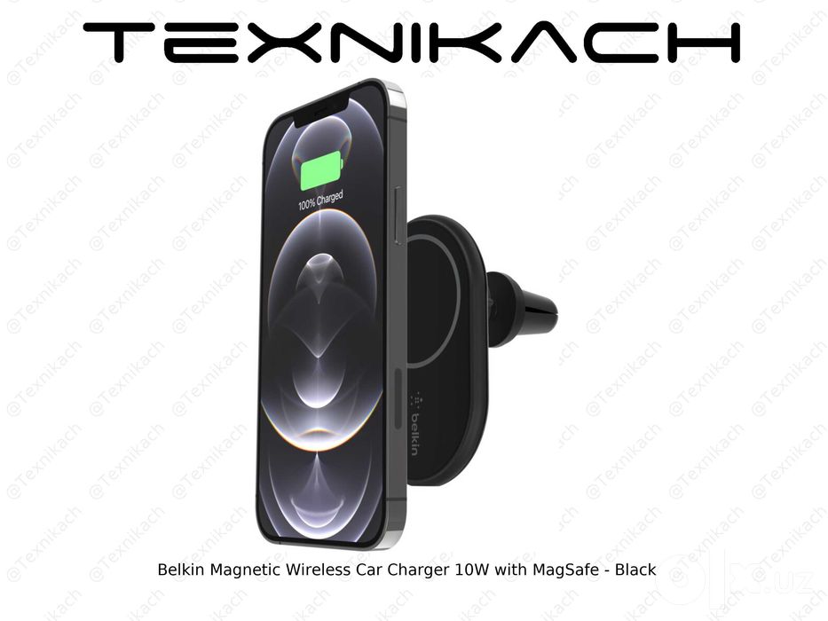 Belkin Magnetic Wireless Car Charger 10W with MagSafe