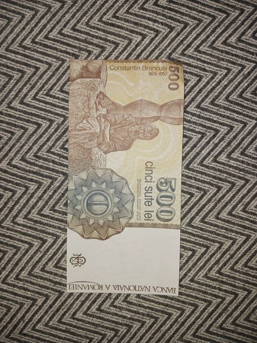 Bancnote de 1000 de lei și 500 de lei - an 1991