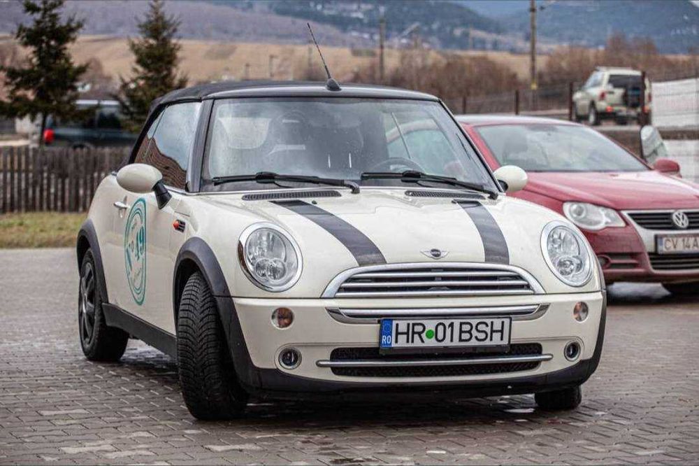 Mini Cooper Cabrio 1.6 Benzină – Decapotabilă, stare excelentă!