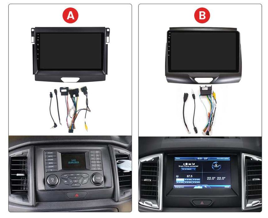 Navigatie Ford Ranger din 2015 - 2021 , Noua Garantie 2GB 4GB 8GB RAM