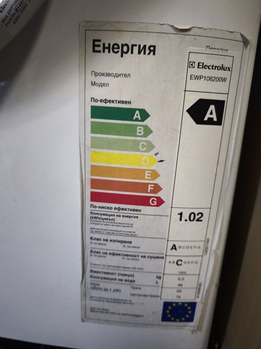 Пералня  Elektrolux