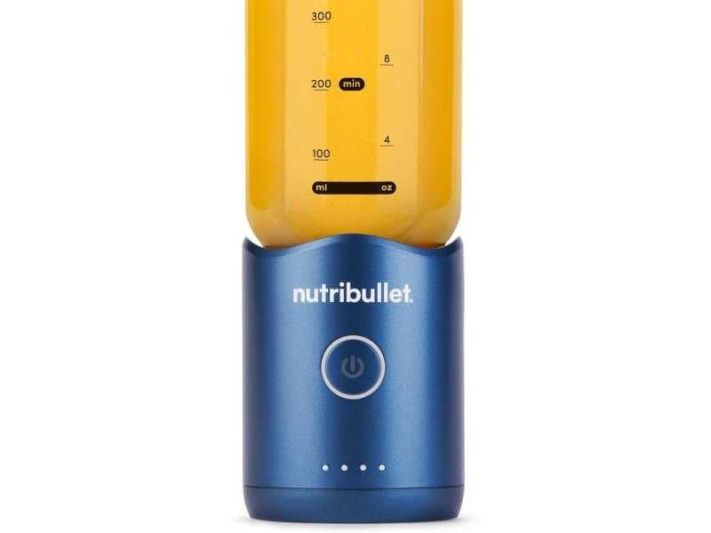 Компактен Преносим Блендер за Смутита и Напитки NutriBullet Flex NBP013BL 590 мл, Син