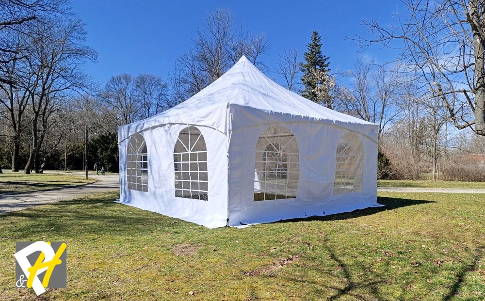 Островърха шатра за събития 6 х 6 м 480 см височина