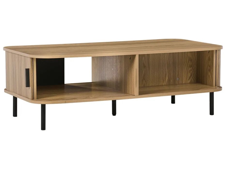 NOU Masa de cafea BRADLEY, cu depozitare