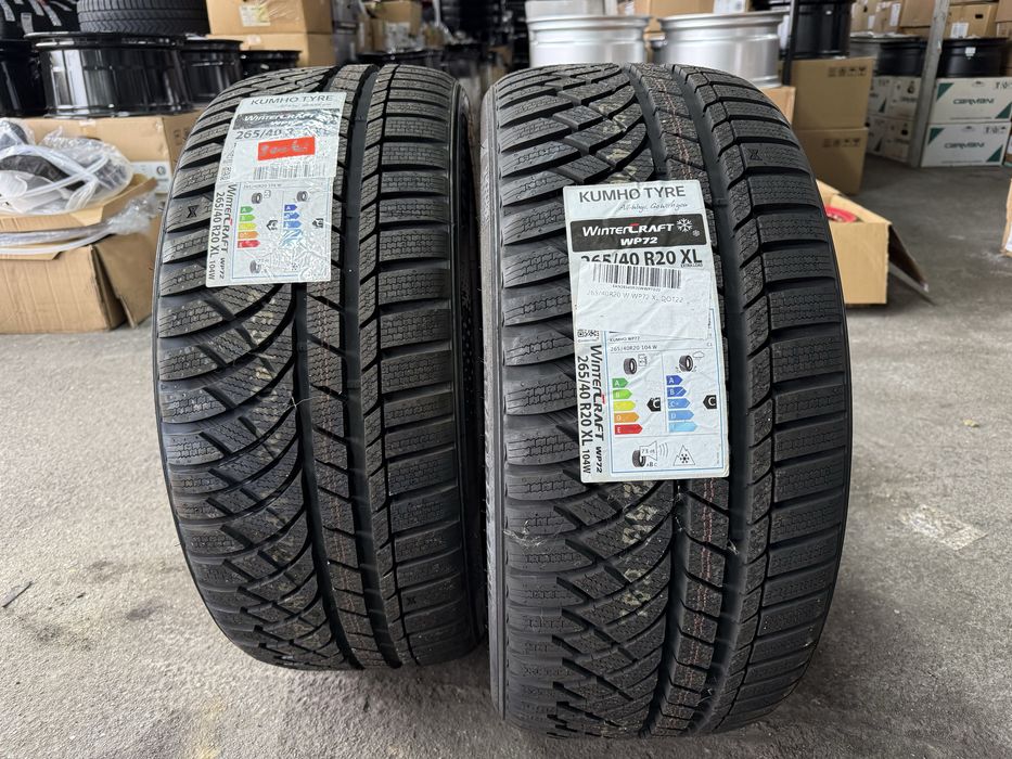 265/40 R20 KUMHO WINTERKRAFT anvelope noi iarna AUDI A8
