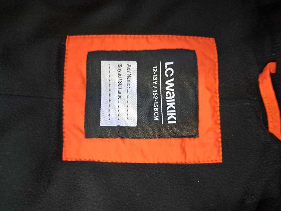 Детско зимно яке/палто с качулка 158-164, 12-13 години