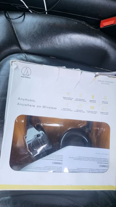Нови Слушалки Wireless Audio-Technica ATH-S200BT, bluetooth, черни