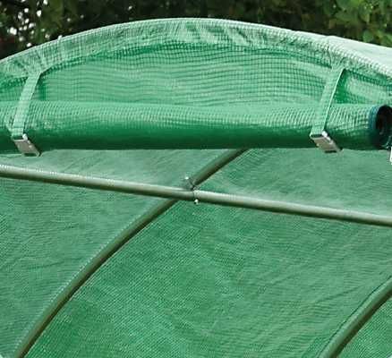 Sera Solar Gradina Tunel Otel Folie Flori Legume 6x3x2m LIVRAT GRATUIT