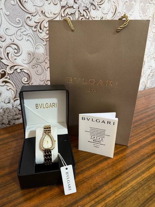 Bvlgari ayollar soati: Ideal sovg'a, to'liq komplekt (Yangi)