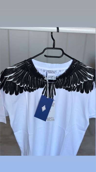 Tricou Marcelo Burlon L XL XXL ‼️-50%