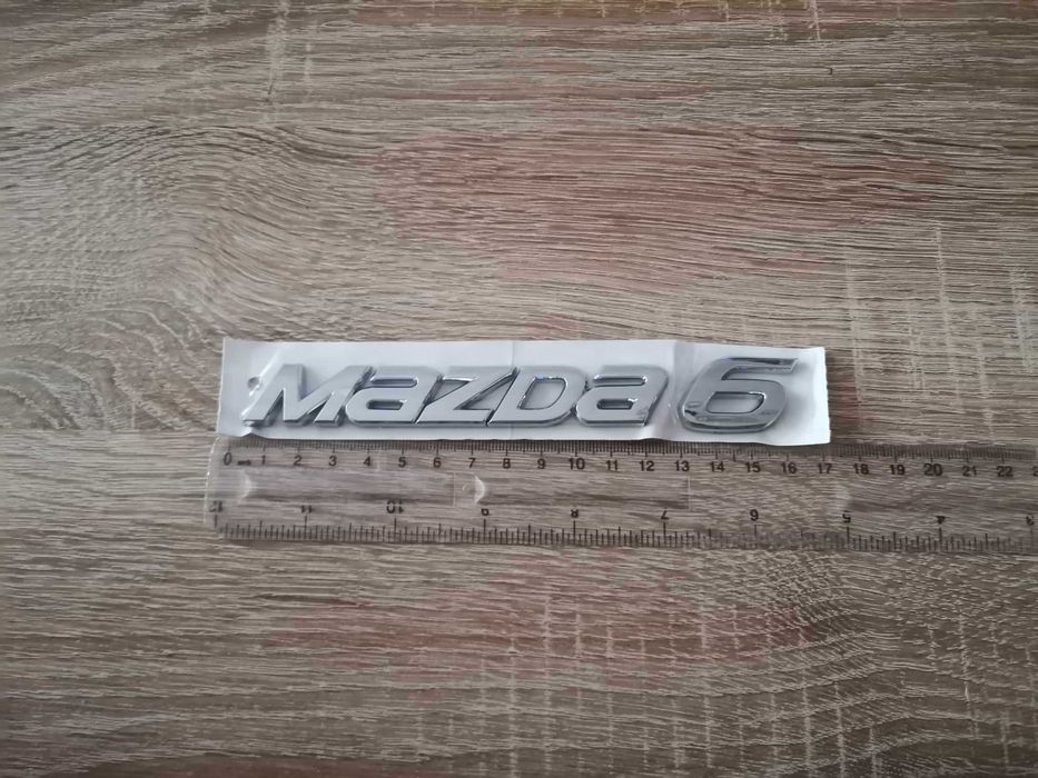 Надпис емблема Мазда Mazda 6 нов стил