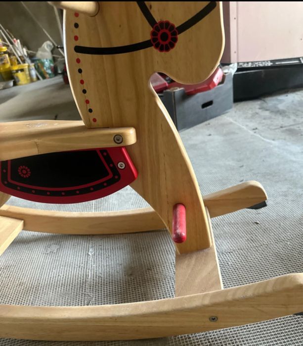 Calut din lemn/balansoar copii