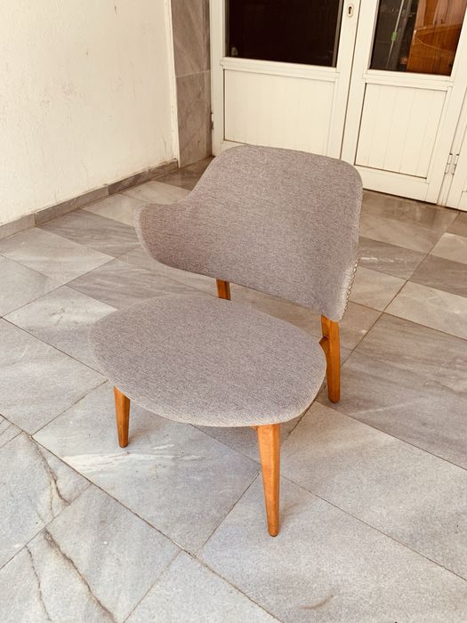 Оригинален шведски винтидж стол – Mid-Century Modern (1958–1968)