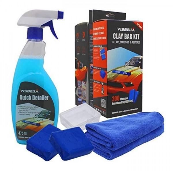 комплект за почистване с клей/глинени барове - visbella