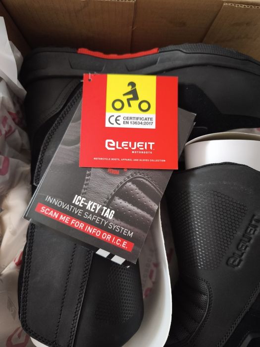 Ghete Moto Cizme Noi Touring ADV Eleveit VENOM WP WATERPROOF NOI cu eticheta 43 Impermeabile Nivel Ridicat de Protectie Super Ușoare