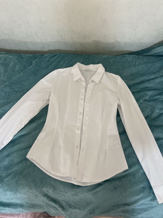 рубашка белая школьная