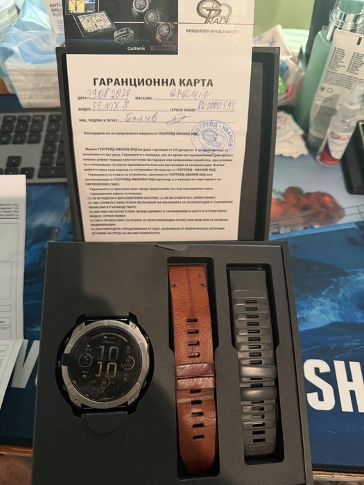 Garmin FENIX 8 51 mm. Amoled Sapphire